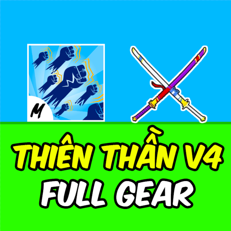GOD + SONG KIẾM + FULL GEAR THIÊN THẦN
