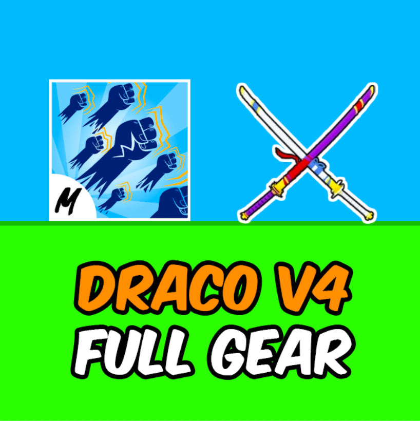 GOD + SONG KIẾM + DRACO V4 FULL GEAR + 90% CÓ ĐÀN LINH HỒN